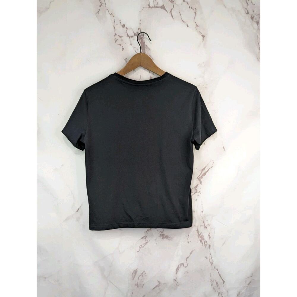 Everlane T Shirt Womens Black Crewneck Box Cut Tee The Organic Cotton - Picture 5 of 9